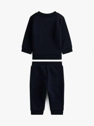 Ensemble sweat-shirt et pantalon à logo pour bébés Ensemble sweat-shirt et pantalon à logo pour bébés