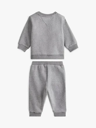 Ensemble sweat-shirt et pantalon à logo pour bébés