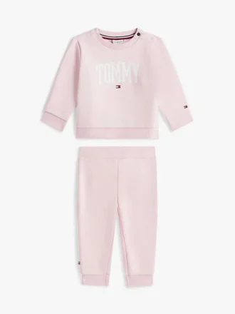 Ensemble sweat-shirt et pantalon Tommy Logo pour bébés