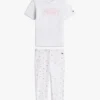 Ensemble t-shirt et legging en pointelle pour bébés