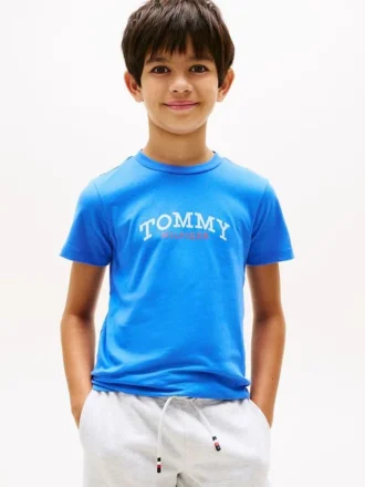 Ensemble t-shirt et shorts à logo pour enfant