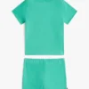Ensemble t-shirt et shorts pour bébés avec logo Palm