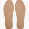 Espadrilles en cuir métallisé TH Monogram Espadrilles en cuir métallisé TH Monogram