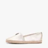 Espadrilles en cuir métallisé TH Monogram Espadrilles en cuir métallisé TH Monogram