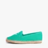Espadrilles en toile avec monogramme script Espadrilles en toile avec monogramme script