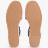 Espadrilles à talon compensé à rayures bretonnes Espadrilles à talon compensé à rayures bretonnes