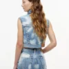Gilet court en denim Tommy Jeans Gilet court en denim Tommy Jeans