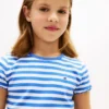 Haut côtelé à bords festonnés pour enfants Haut côtelé à bords festonnés pour enfants