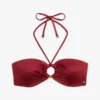 Haut de bikini bandeau à anneaux Haut de bikini bandeau à anneaux