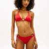 Haut de bikini triangle à anneaux Haut de bikini triangle à anneaux