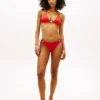 Haut de bikini triangle à anneaux Haut de bikini triangle à anneaux