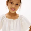 Haut à manches bouffantes pour enfants Haut à manches bouffantes pour enfants