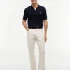Jean droit teint en pièce Jean droit teint en pièce