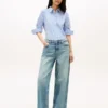 Jean taille haute à jambes larges Jean taille haute à jambes larges