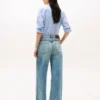 Jean taille haute à jambes larges Jean taille haute à jambes larges