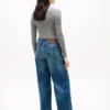 Jean taille haute à jambes larges Jean taille haute à jambes larges
