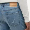 Jeans ample délavés Jeans ample délavés