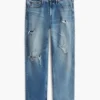 Jeans ample délavés Jeans ample délavés