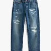 Jeans ample délavés Jeans ample délavés