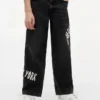 Jeans baggy imprimé graffiti Hilfiger pour enfant Jeans baggy imprimé graffiti Hilfiger pour enfant