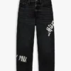 Jeans baggy imprimé graffiti Hilfiger pour enfant Jeans baggy imprimé graffiti Hilfiger pour enfant