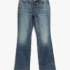 Jeans bootcut stretch à taille mi-haute Jeans bootcut stretch à taille mi-haute