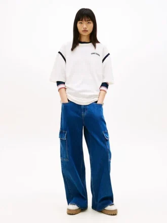 Jeans cargo à jambes larges et amples Tommy Jeans