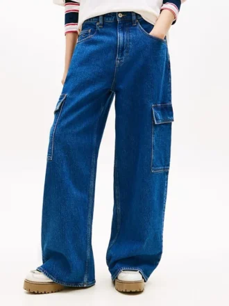 Jeans cargo à jambes larges et amples Tommy Jeans