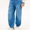 Jeans cargo stretch décontractés pour enfants Jeans cargo stretch décontractés pour enfants