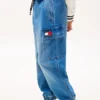 Jeans cargo stretch décontractés pour enfants Jeans cargo stretch décontractés pour enfants