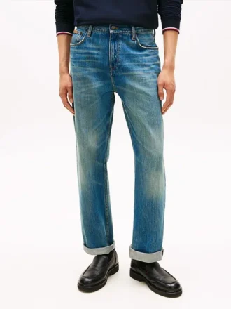 Jeans décontractés à boucle Jeans décontractés à boucle
