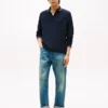Jeans décontractés à boucle Jeans décontractés à boucle