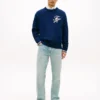 Jeans droit classique délavé Jeans droit classique délavé