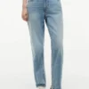 Jeans droit classique taille haute Jeans droit classique taille haute
