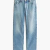 Jeans droit classique taille haute Jeans droit classique taille haute