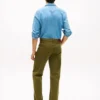 Jeans droit classique teint en pièce Jeans droit classique teint en pièce
