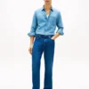 Jeans droit décontracté