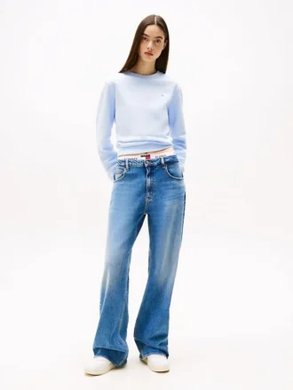 Jeans droit délavé et ample Tommy Jeans