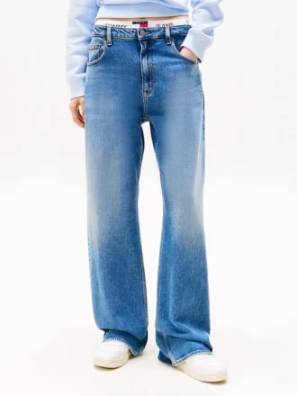 Jeans droit délavé et ample Tommy Jeans