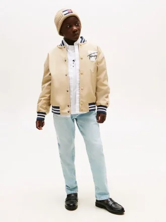 Jeans droit délavé pour enfants