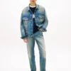 Jeans droit délavé Tommy Jeans Jeans droit délavé Tommy Jeans