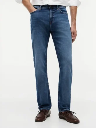 Jeans droit stretch