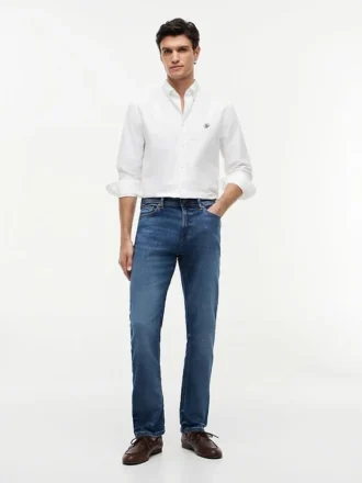 Jeans droit stretch