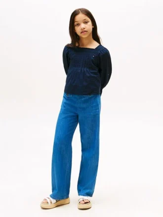 Jeans à jambes larges pour enfants