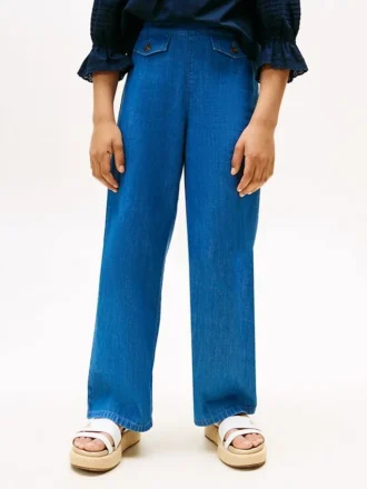 Jeans à jambes larges pour enfants
