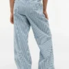 Jeans à jambes larges à rayures pour enfants