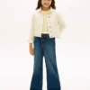 Jeans stretch à jambes larges pour enfant