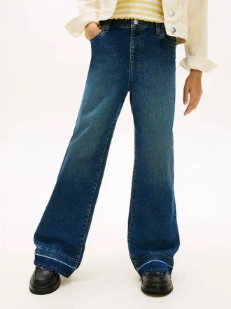 Jeans stretch à jambes larges pour enfant