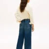 Jeans stretch à jambes larges pour enfant