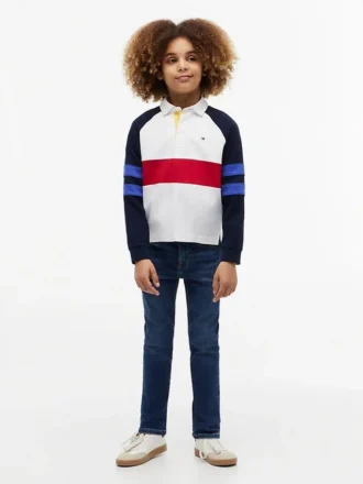 Jeans stretch slim pour enfant